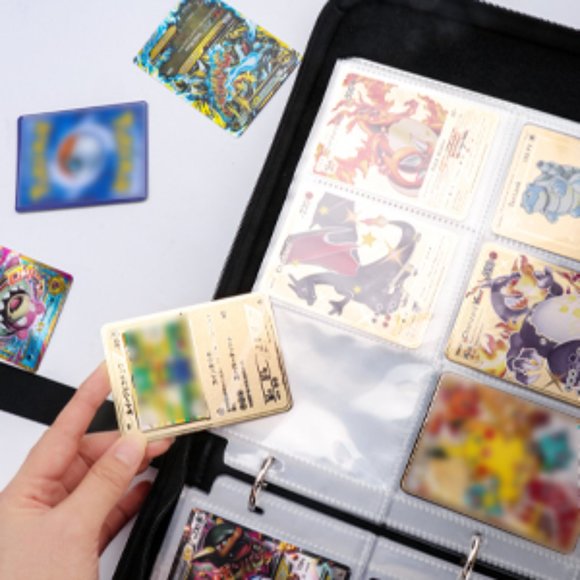 Card Binder 900 Pockets 9-Pocket Cards Collector Album with 50 Removable… - Picture 3 of 12